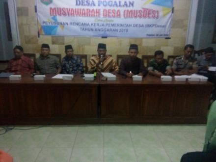 MUSDES ( Musyawarah Desa ) TA 2019