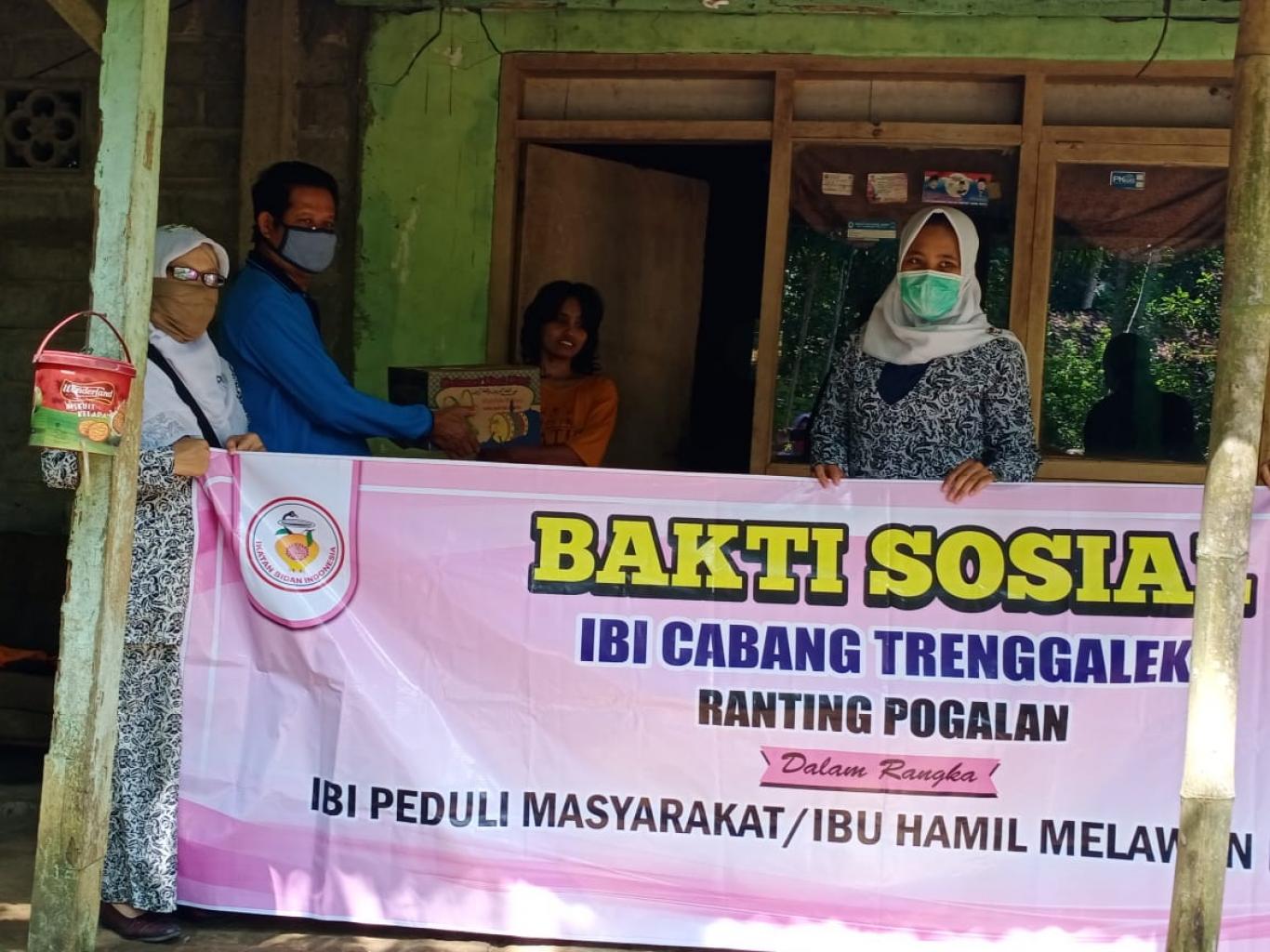 IBI RANTING POGALAN_BAKTI SOSIAL_MELAWAN COVID-19 - Website Desa Pogalan